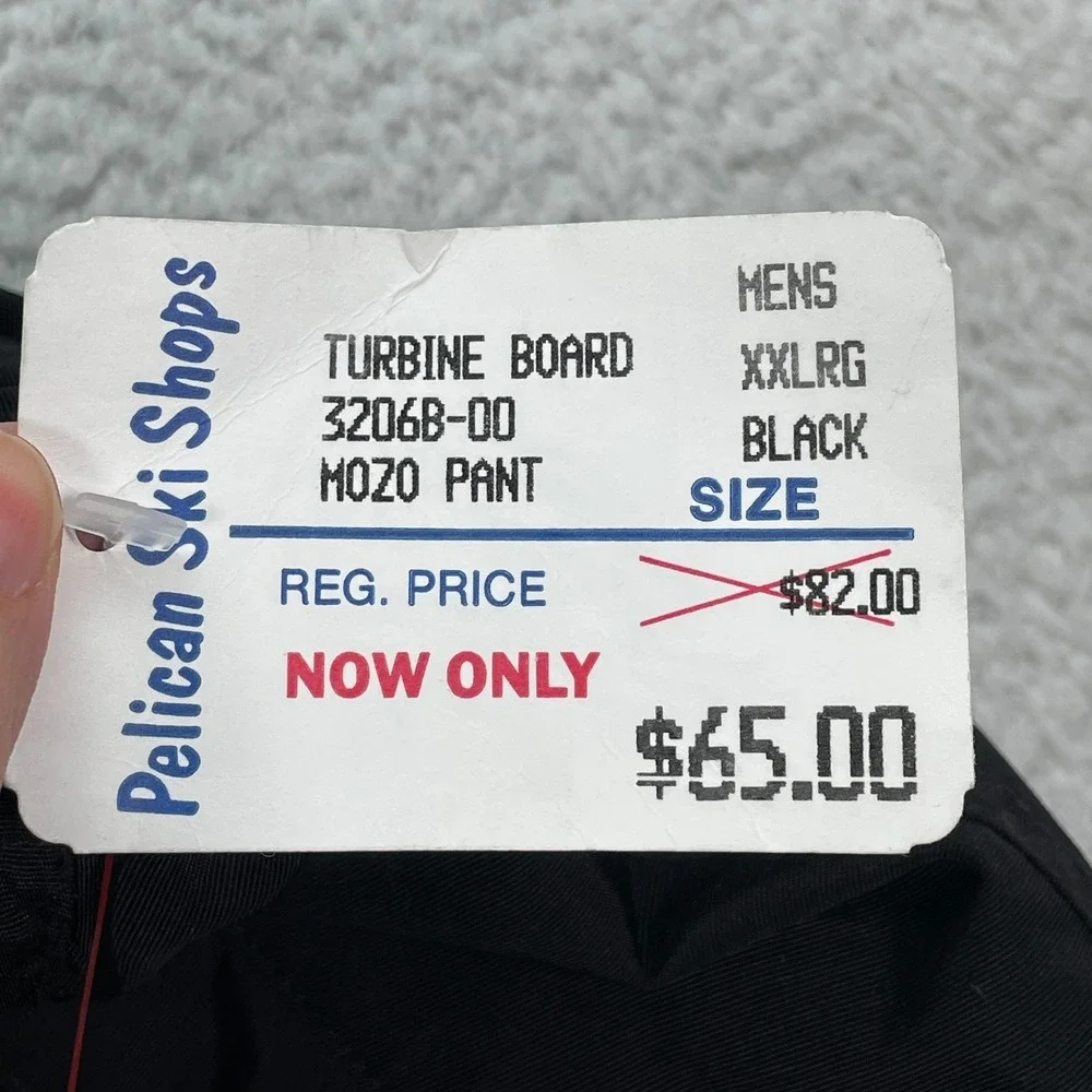 Turbine Boardwear Cargo Snow Pants Men's Size 2XL (Fits 42X33) 3206B T408 NWT